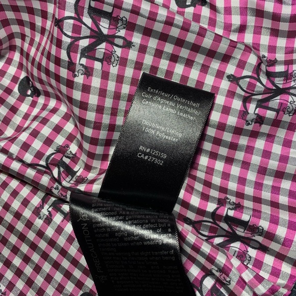 COPY - Stunning Mackage Lamb Leather Moto Biker Jacket - Picture 13 of 16